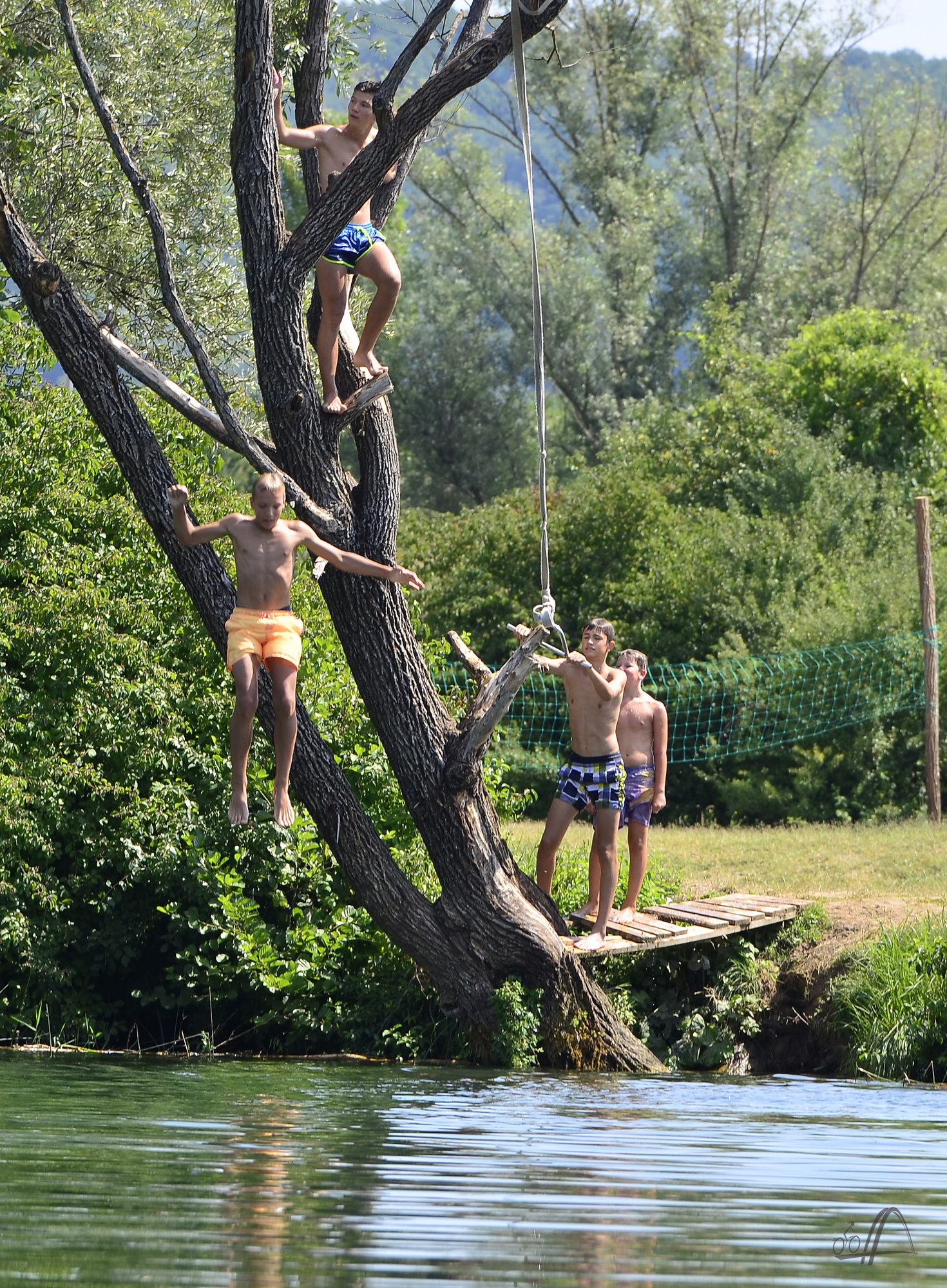 Badestelle an der Mreinca bei Duga Resa